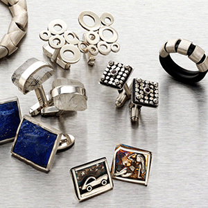 Jewellery collection for men only, Veronica Anderson Jewellery