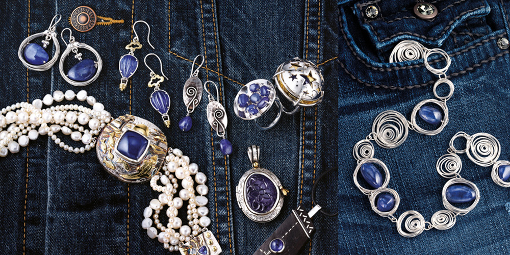 Jewellery showing off the beauty of Tanzanite | Veronica Anderson Jewellery