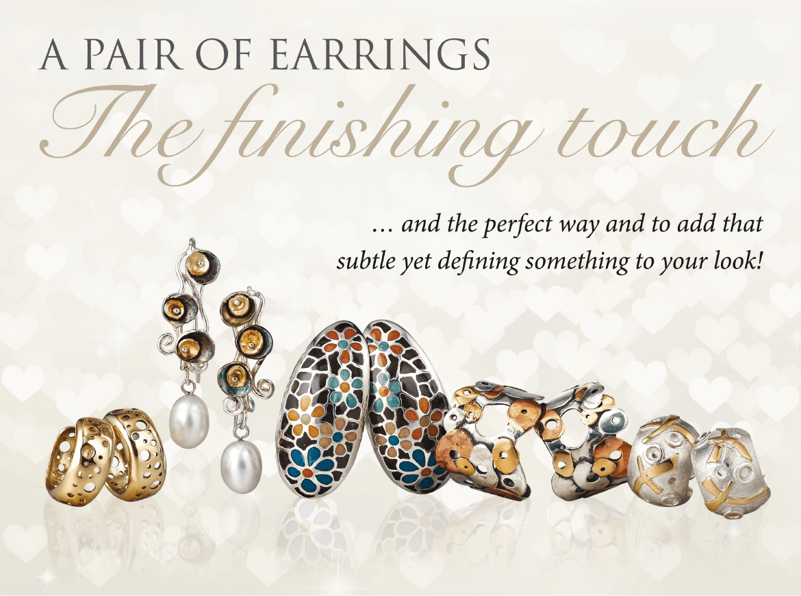 Earrings - the finishing touch | Veronica Anderson Jewellery