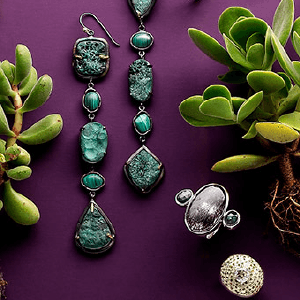 Jewellery inspired by the beautifu succulent | Veronica Anderson Jewellery
