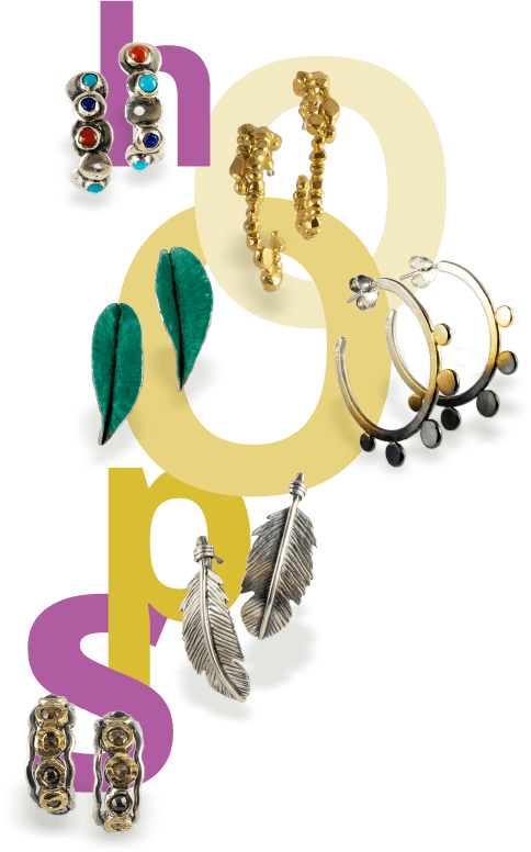 Hoop earrings, the ultimate accessory