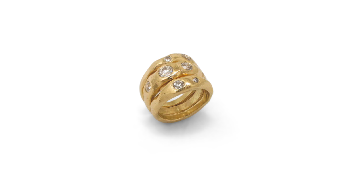 Birthsotne Jewellery - April Diamond | Gold Diamond ring