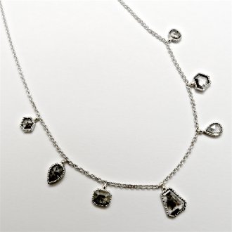 A Handmade Platinum and Diamond NECKLACE