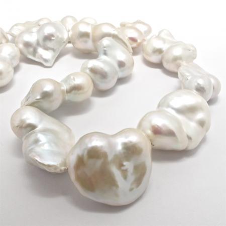 Freshwater Pearls – Large Baroque Heart Shapes.