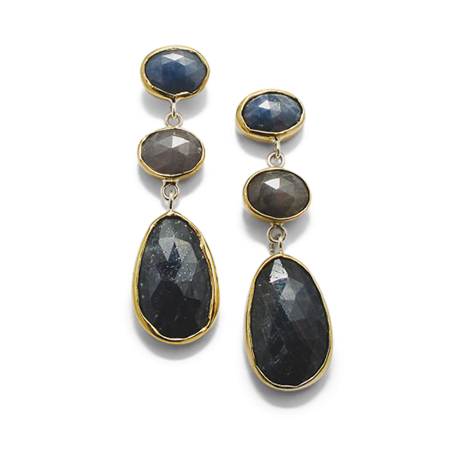 Birthstone September Sapphire earrings
